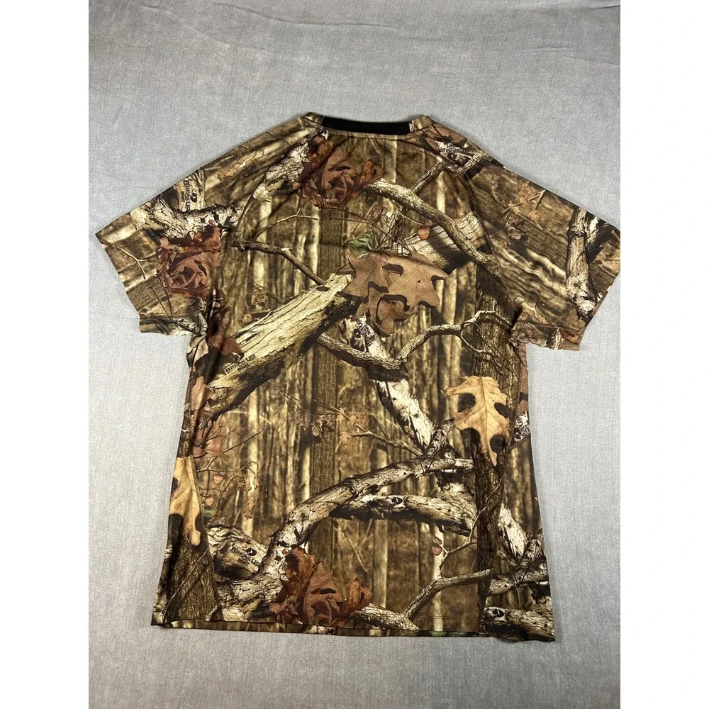 Starter Mens Mossy Oak Break-Up Infinity Camo T-Shirt Hunting Performance Tee XL
